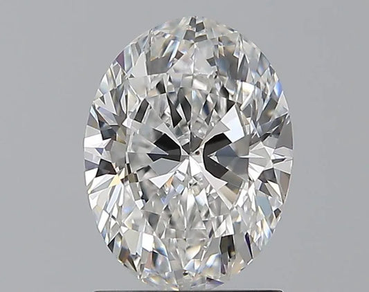 1.50ct Oval Natural Diamond (Colour E, Clarity VS2, GIA Certified)