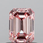 0.71ct Emerald Lab Grown Diamond (Colour Fancy Pink, Clarity VS2, IGI Certified)