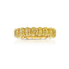 Fancy Yellow Oval Diamond Eternity Band