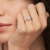 Luxe Willow Diamond Ring 0.25 ct.  in 18K White Gold