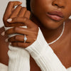 Adorned Luxe Willow Diamond Ring 0.33 ct in 18K Rose Gold