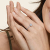 Perfect Fit Three-Quarter Diamond Ring 0.25 ct.  in 18K White Gold