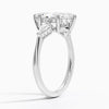Marquise with Kite Lab Diamond Ring in 18k White Gold
