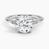 Fiore Diamond Ring in 18K White Gold