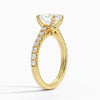 Sienna Half Coverage Hidden Accents Diamond Ring 0.50 ct  in 18K White Gold