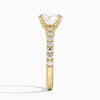 Sienna Half Coverage Hidden Accents Diamond Ring 0.50 ct  in 18K White Gold
