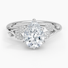 Canopy Diamond Ring in 18K White Gold