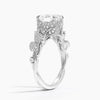 Canopy Diamond Ring in 18K White Gold