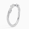 Winding Willow Diamond Ring in 18K White Gold