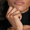 Astra 1.4mm Diamond Ring in 18K Yellow/White Gold