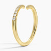 Sonya Lab Diamond Wrap Ring 0.20 ct in 18K Yellow/White Gold