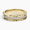 Sol Diamond Ring 0.50 ct in 18K Yellow/White Gold