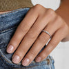 Fia Diamond Toi et Moi Ring in 18K Yellow/White Gold
