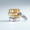 Sol Diamond Ring 0.50 ct in 18K Yellow/White Gold