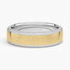 Men's Wedding Ring Mix Eternity Setting