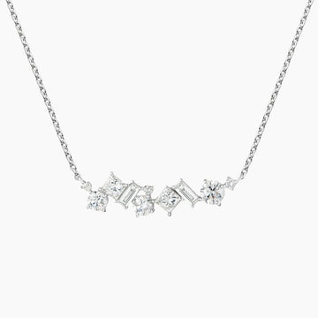 Stardust Diamond Pendant 0.875 ct  in 18K White Gold