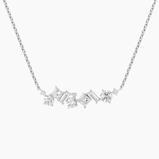 Stardust Diamond Pendant 0.875 ct  in 18K White Gold