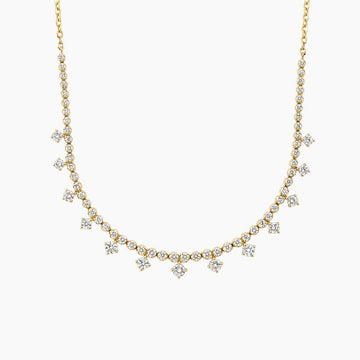 Celeste Diamond Necklace 1.875 ct in 18K Yellow Gold