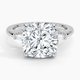 Lab Grown / 5 ct / White Gold