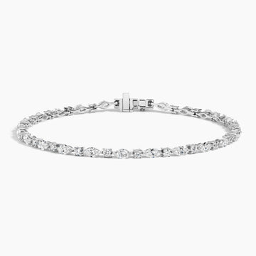 Versailles Diamond Tennis Bracelet 2.17 ct  in 18K White Gold