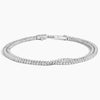 Wrap Lab Diamond Tennis Bracelet 2.25 ct  in 18K White Gold