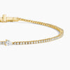 Aster Lab Diamond Tennis Bracelet 1.2 ct  in 18K Yellow Gold