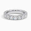 Each Lab Diamond - Full Eternity Band in 18k White Gold