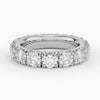 Each Lab Diamond - Full Eternity Band in 18k White Gold