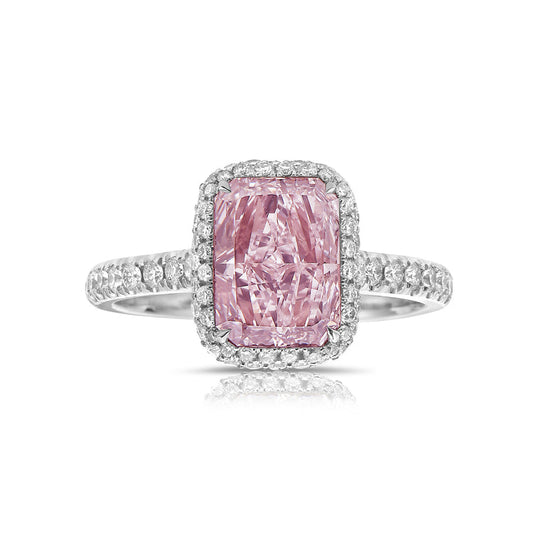 2.08ct Light Pink Diamond Ring