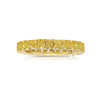 Fancy Yellow Diamond Eternity Ring