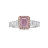 1ct Light Pink Diamond Engagement Ring