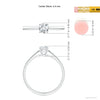 Classic Round Natural Diamond Solitaire Ring