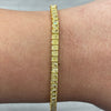 11.30ct Fancy Yellow Diamond Bracelet